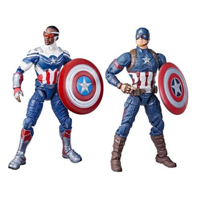 Marvel pack cap america wilson rogers figurine marvel legends