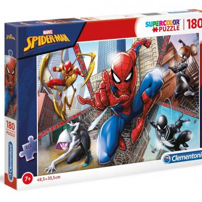 Marvel spider man supercolor puzzle 180p 48 5x33 5cm