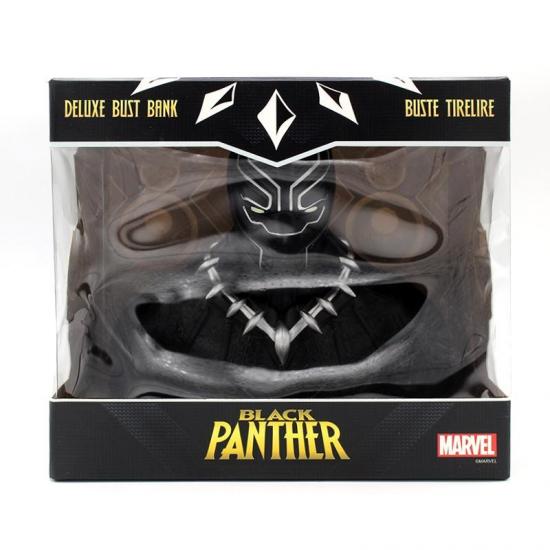 Marvel tirelire boite blister black panther waka deluxe bust 20 cm 6