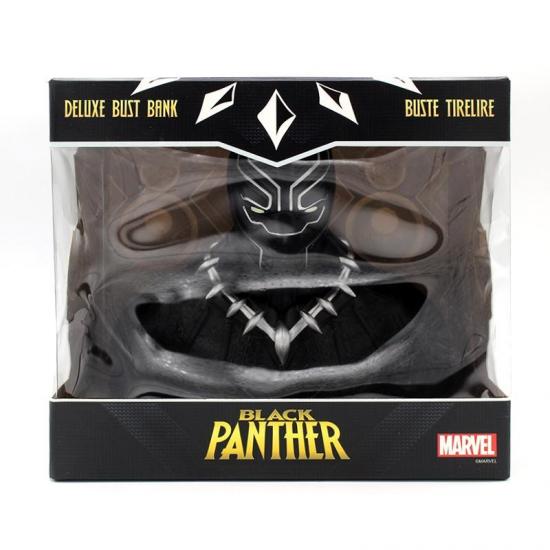 Marvel tirelire boite blister black panther waka deluxe bust 20 cm 6