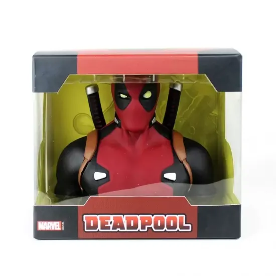 Marvel tirelire boite blister deadpool bust 20 cm 4