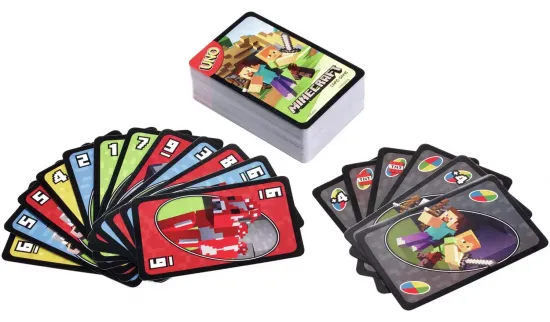 Mattel uno minecraft 1