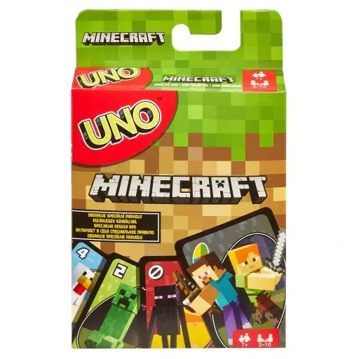 Mattel uno minecraft