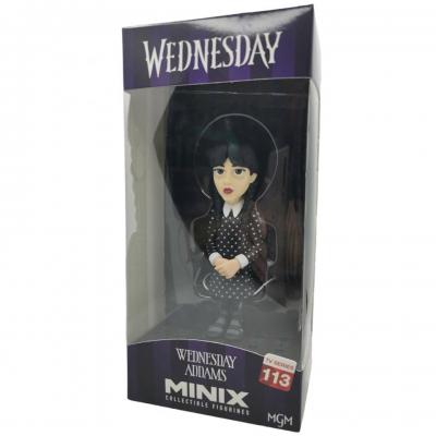 Mercredi mercredi addams figurine minix 12cm