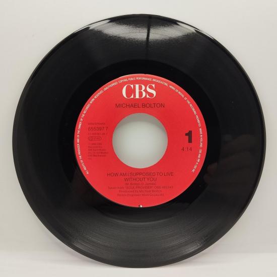 Michael bolton how am i supposed to live without you single vinyle 45t occasion 2