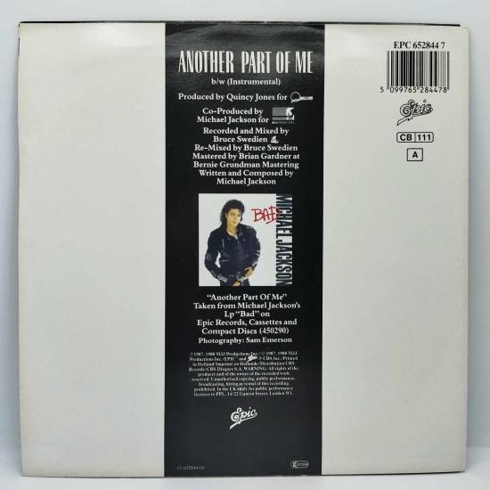 Michael jackson another part of me single vinyle 45t occasion 1