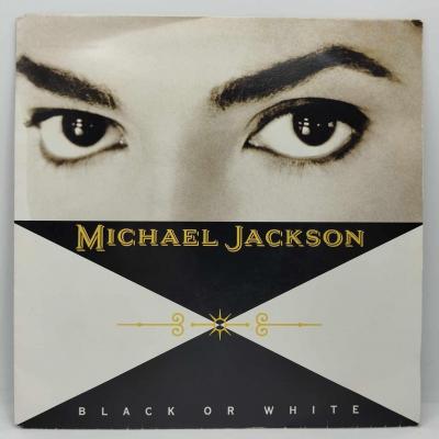 Michael jackson black or white single vinyle 45t occasion
