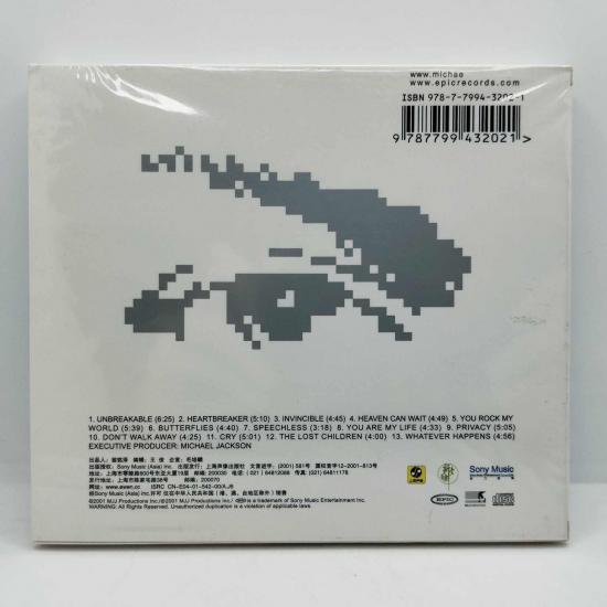 Michael jackson invincible album cd import chine 1