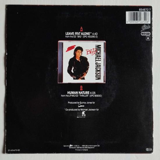 Michael jackson leave me alone single vinyle 45t occasion 1