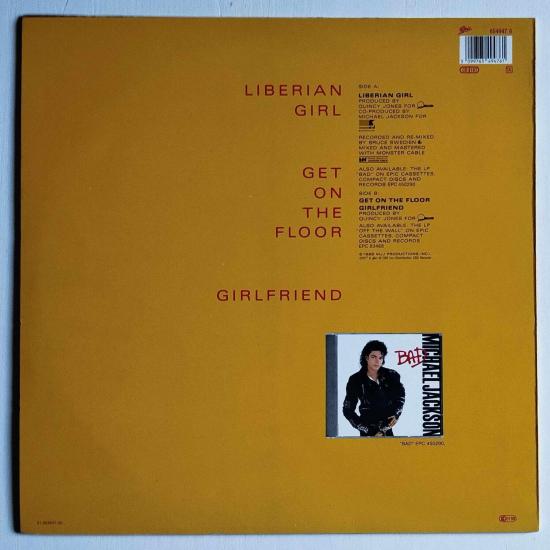 Michael jackson liberian girl maxi single vinyle occasion 1