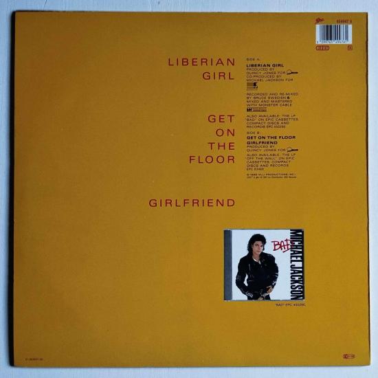 Michael jackson liberian girl maxi single vinyle occasion 1