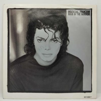 Michael jackson man in the mirror single vinyle 45t occasion 1