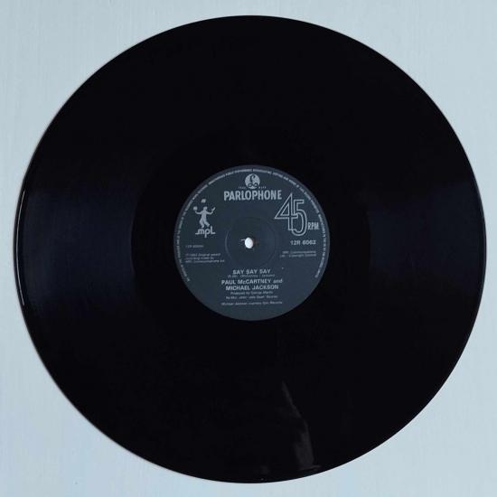 Michael jackson paul mccartney say say say maxi single vinyle import uk occasion 2