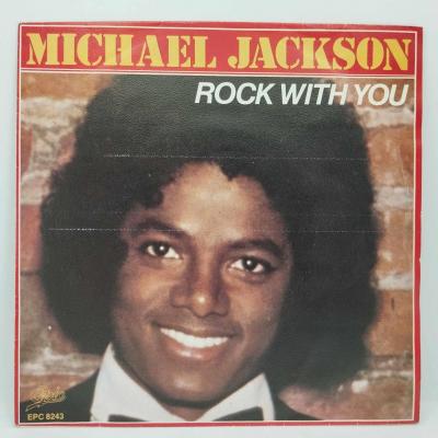Michael jackson rock with you single vinyle 45t occasion