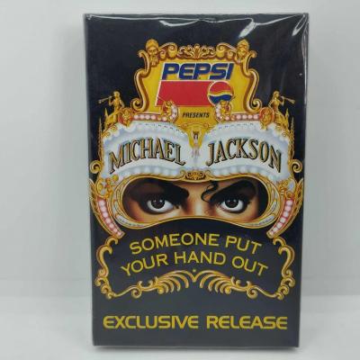 Michael jackson someone put your hand out pepsi promotional copy single k7 audio