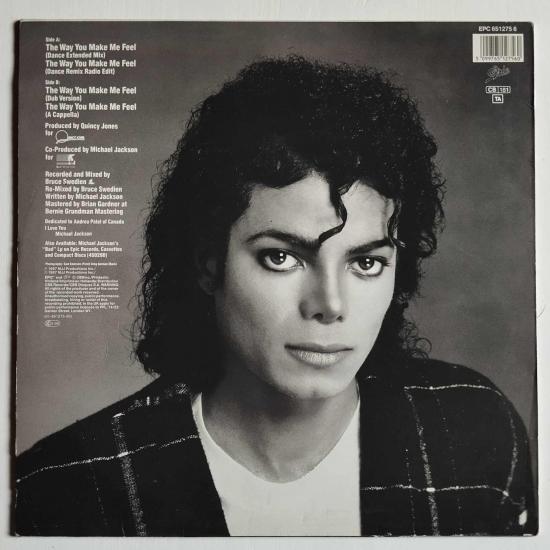 Michael jackson the way you make me feel maxi single vinyle occasion 1