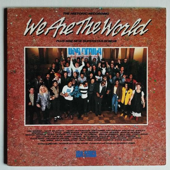 Michael jackson we are the world pressage usa album vinyle occasion