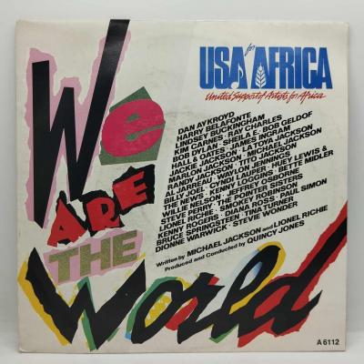 Michael jackson we are the world single vinyle 45t occasion