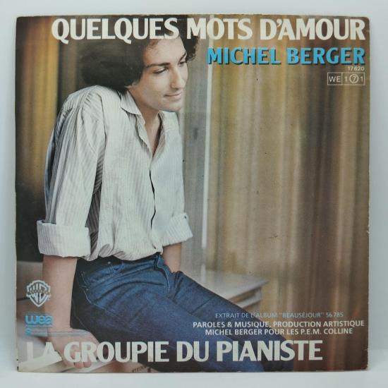 Michel berger la groupie du pianiste single vinyle 45t occasion 1