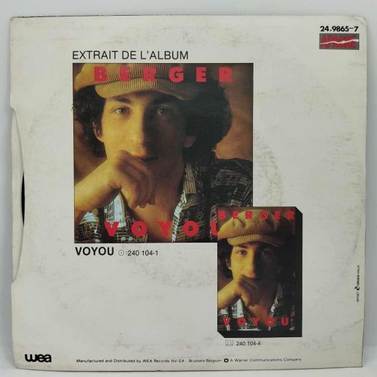 Michel berger voyou single vinyle 45t occasion 1
