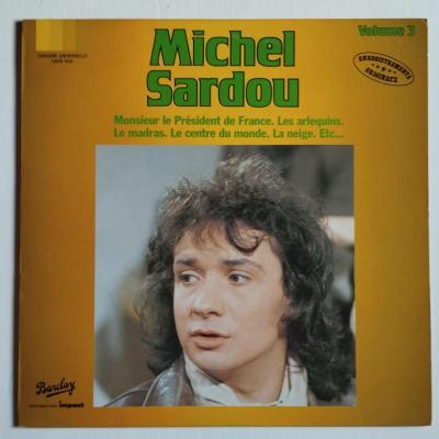 Michel sardou enregistrements originaux volume 3 album vinyle occasion