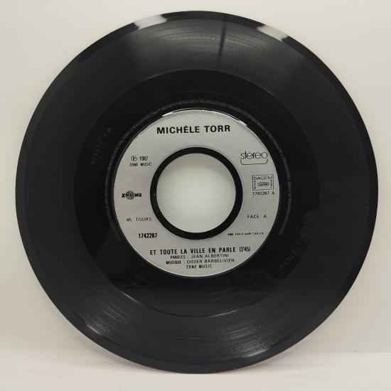 Michele torr et toute la ville en parle single vinyle 45t occasion 2