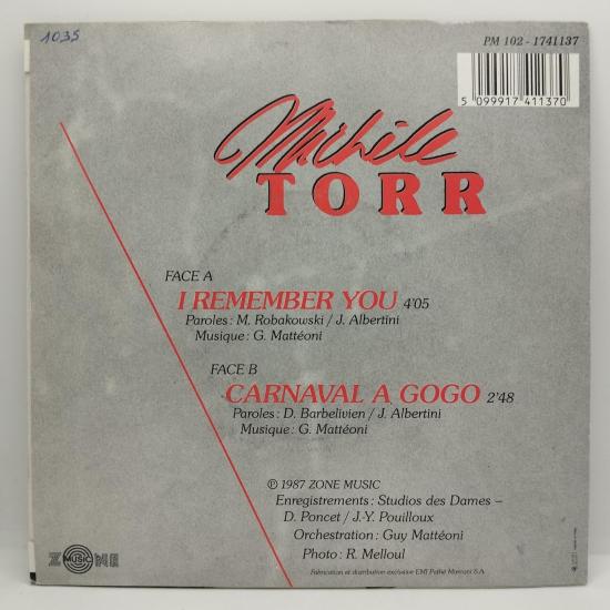 Michele torr i remember you single vinyle 45t occasion 1