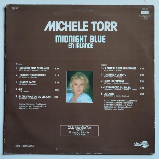 Michele torr midnight blue en irlande album vinyle occasion 1
