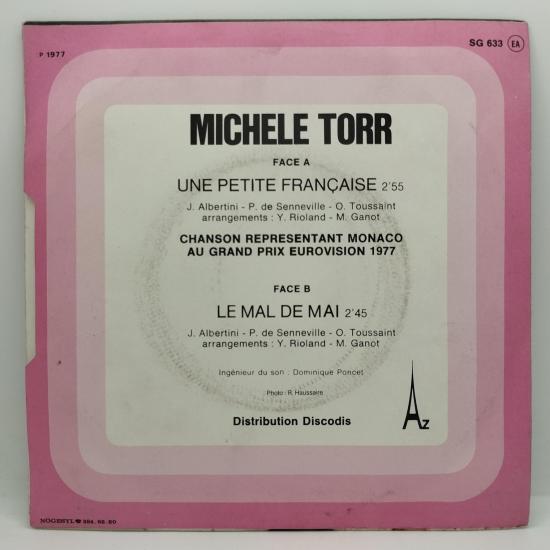 Michele torr une petite francaise single vinyle 45t occasion 1