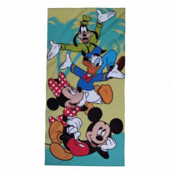 Mickey mouse friends serviette de bain plage 100 coton 60x120cm