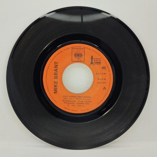 Mike brant tout donne tout repris single vinyle 45t occasion 2