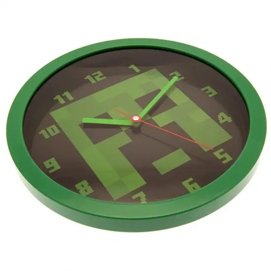 Minecraft bros wall clock 1