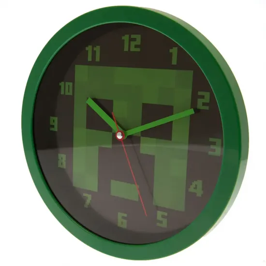 Minecraft bros wall clock 2