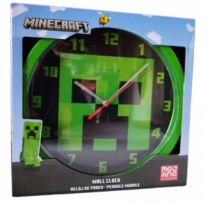 Minecraft horloge murale 25cm