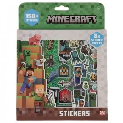 Minecraft pack de 150 stickers autocollants