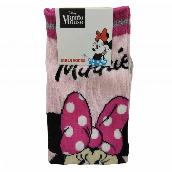 Minnie mouse pack de 2 paires de chaussettes enfants t31 34