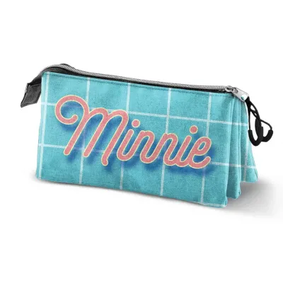 Minnie vintage trousse triple 23x11x7cm