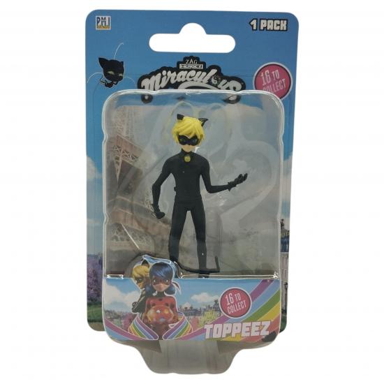 Miraculous figurine embouts de crayon pmi