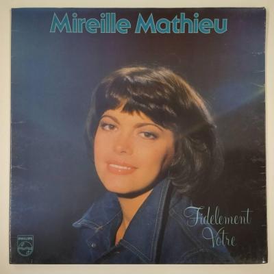 Mireille mathieu fidelement votre album vinyle occasion
