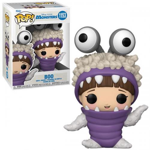 Monster inc 20th bobble head pop n 1153 boo w hood up