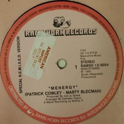 Mother f menergy maxi single vinyle occasion