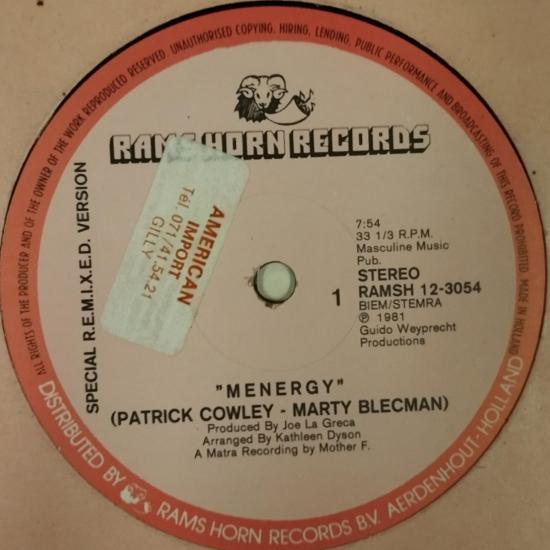 Mother f menergy maxi single vinyle occasion