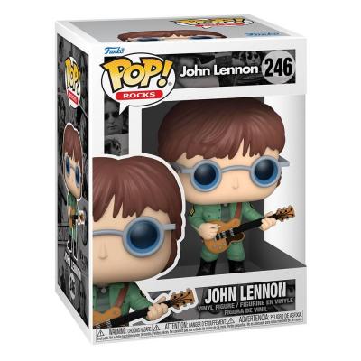 Music bobble head pop n 246 john lennon military jacket