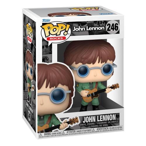 Music bobble head pop n 246 john lennon military jacket