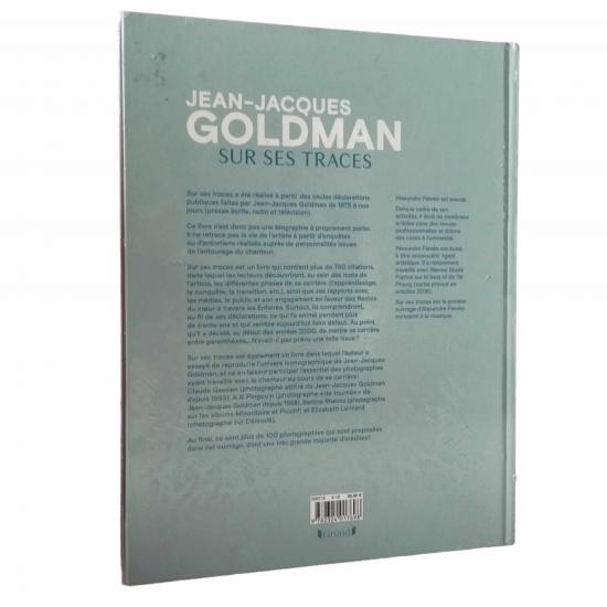 JEAN-JACQUES GOLDMAN - Livre Sur ses traces - Goldman