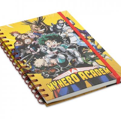 My hero academia characters notebook a5