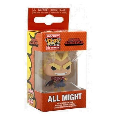 My hero academia funko pocket pop keychains silver age all might