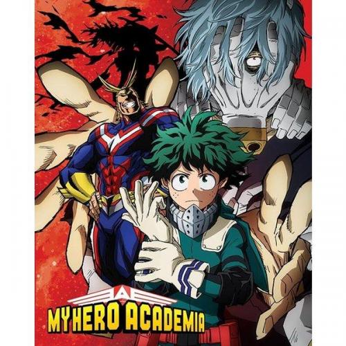 My hero academia heroes nemesis mini poster 40x50cm