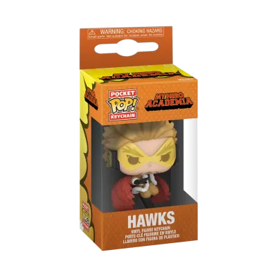 My hero academia pocket pop keychains hawks