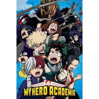 My hero academia poster 61x91 cobalt blast group 1